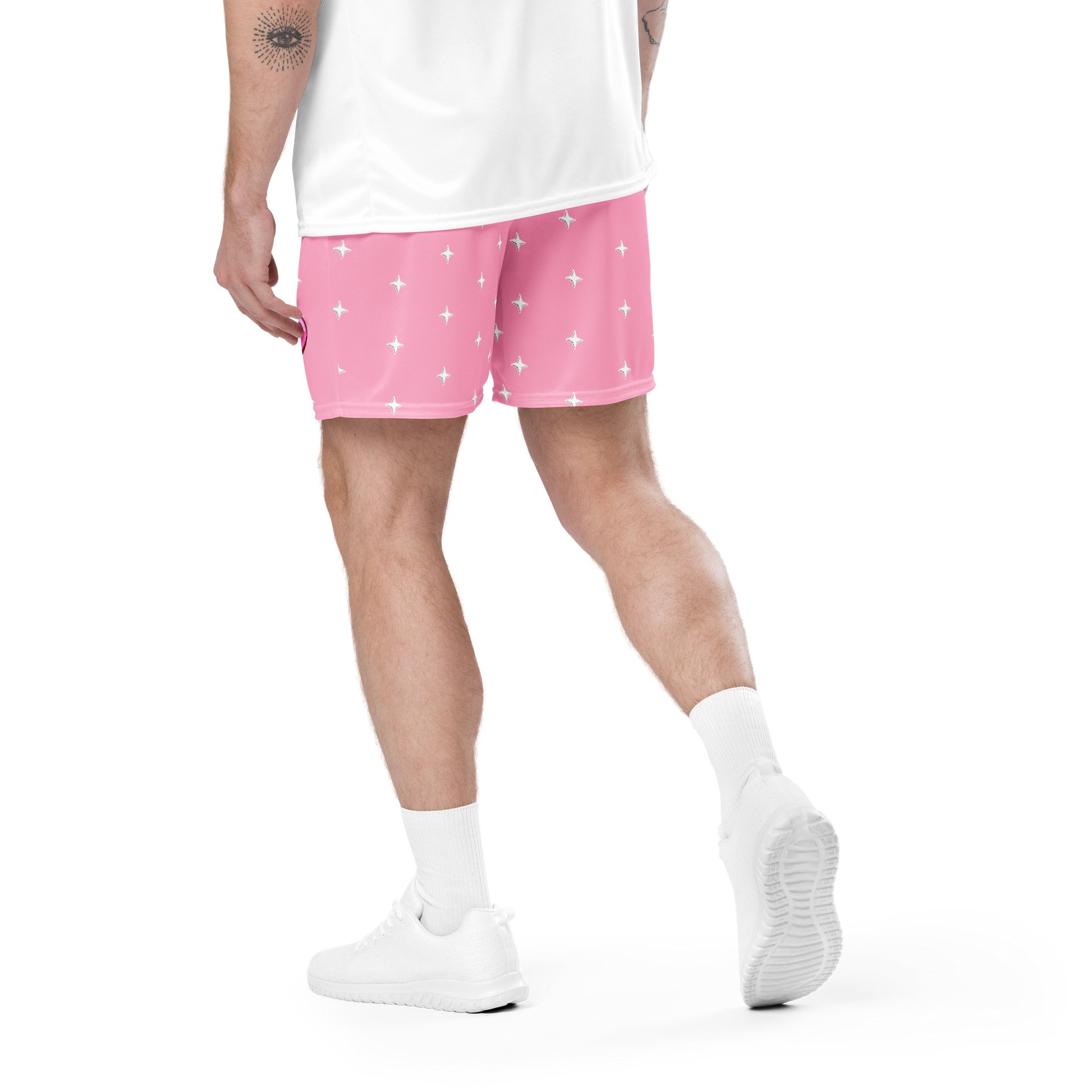 NO THANKS BABE Recycled Mesh Shorts product image (5)