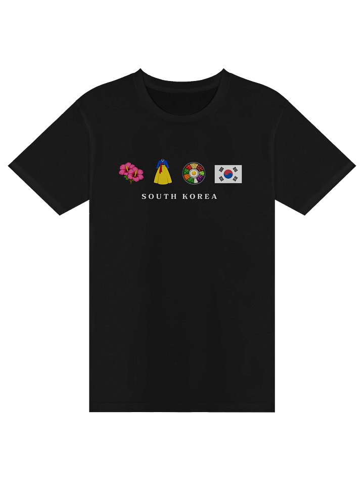 South Korea Heritage T-Shirt | Mugunghwa Hanbok Bibimbap | Hanguk Pride Apparel | Minimal Korean Roots Wear product image (1)