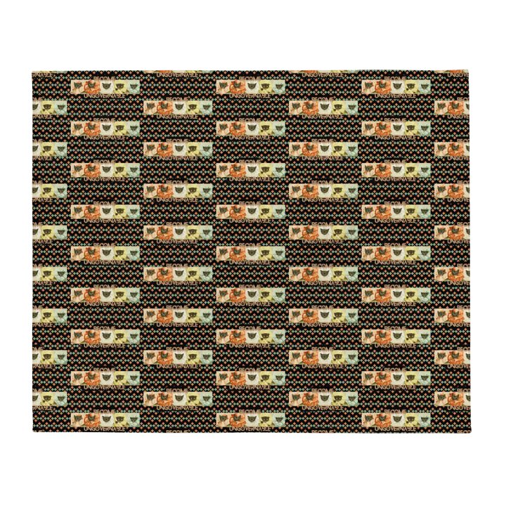 KC, Become Ungovernable (cats), Patterned Blanket product image (2)