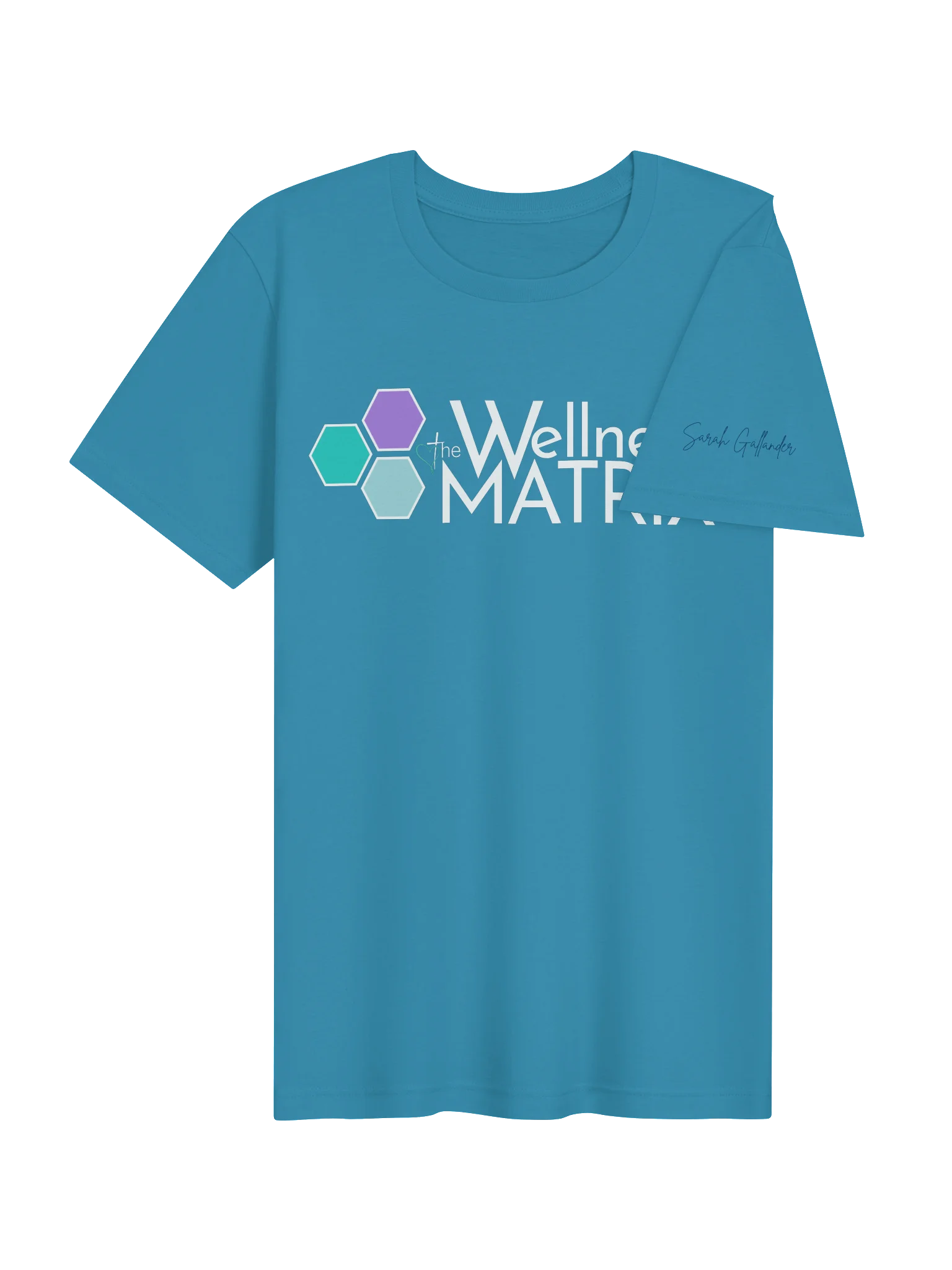 The Wellness Matrix Blue Tee Collection product image (8)