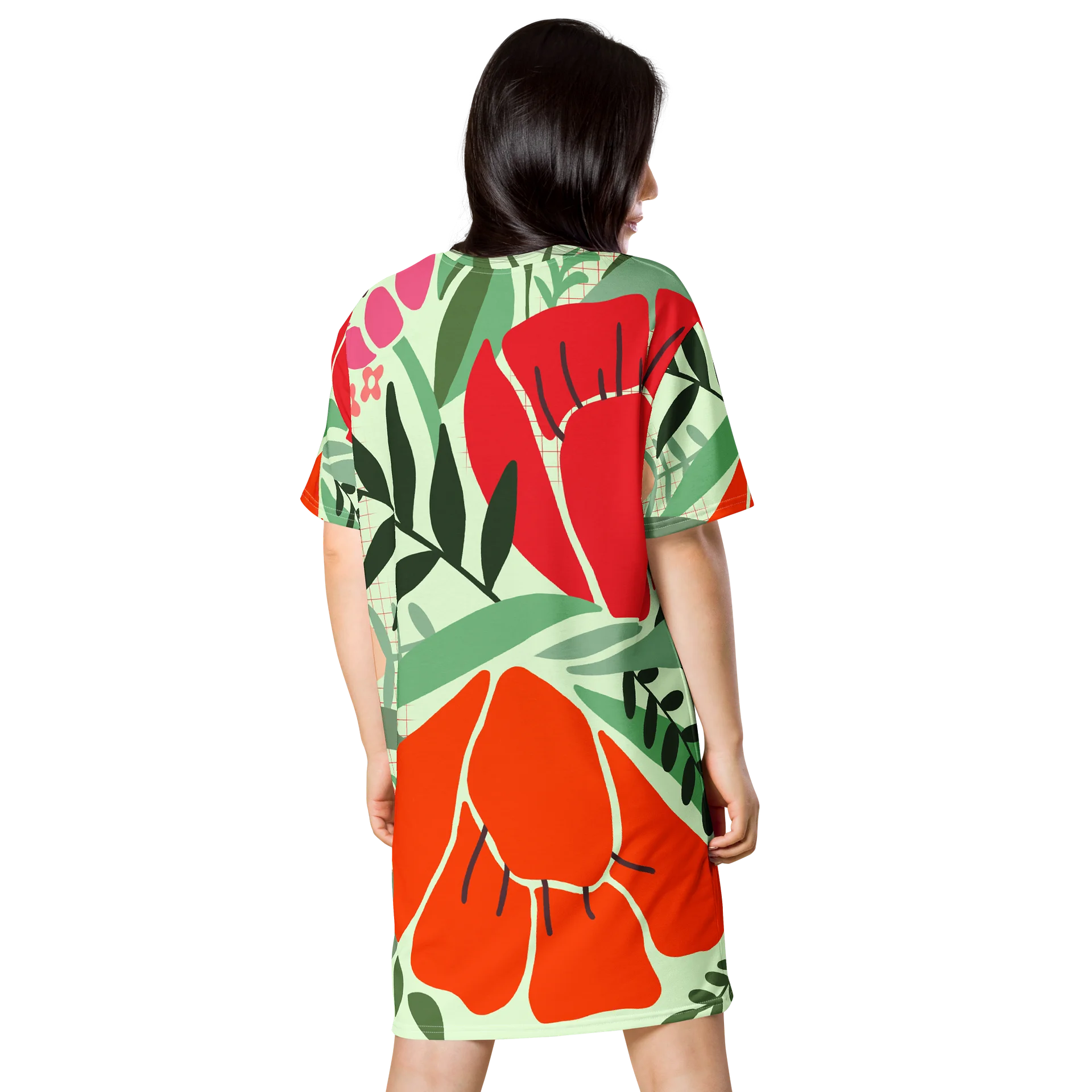 Tropical Muse T-Shirt Dress product image (4)