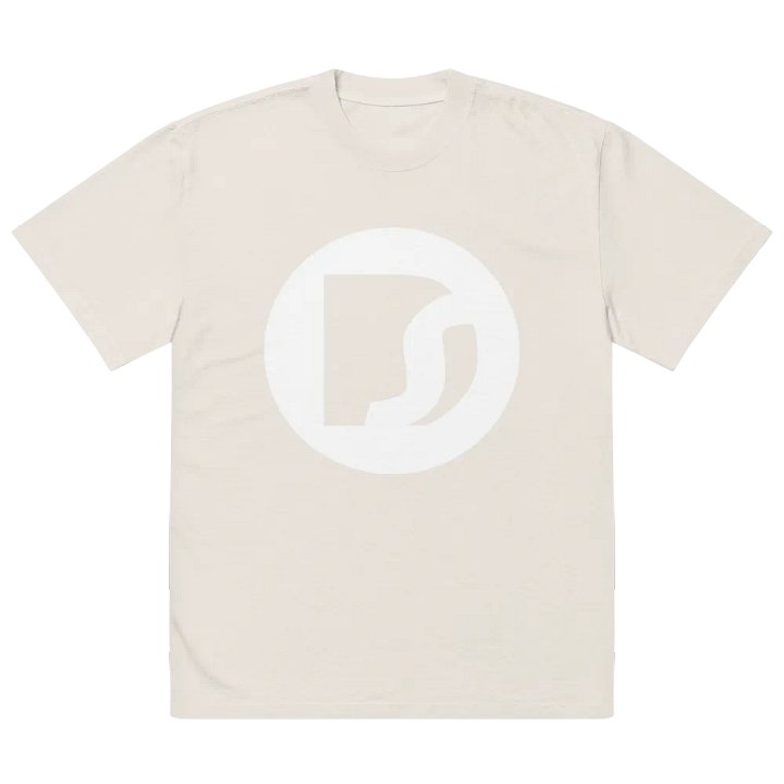 DS OG Logo Oversized Tee White/Faded Bone product image (2)