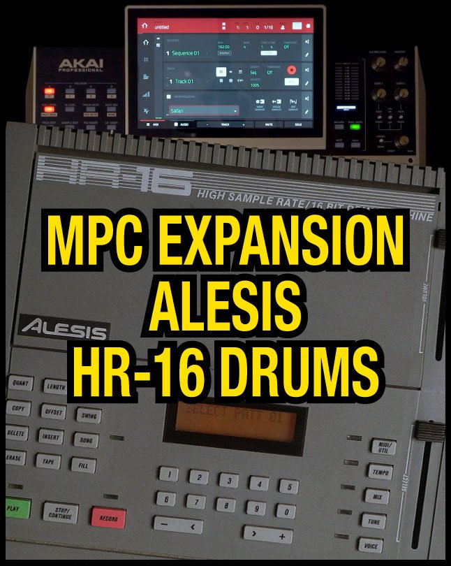 MPC Expansion: Alesis HR-16 product image (1)