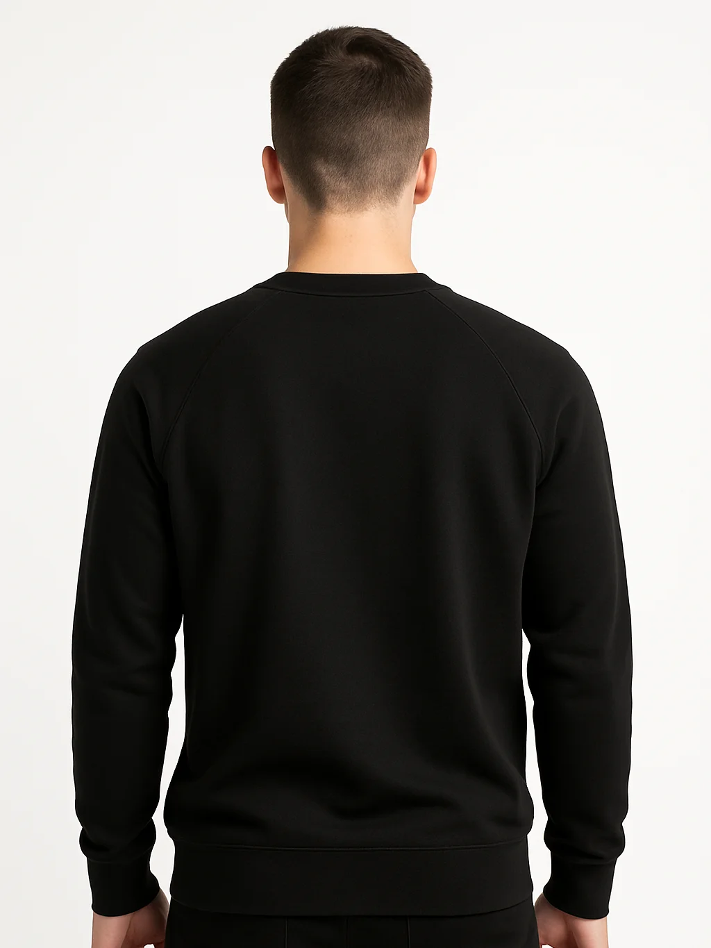 Black & Gold Ocean Wave Premium Sweatshir product image (2)