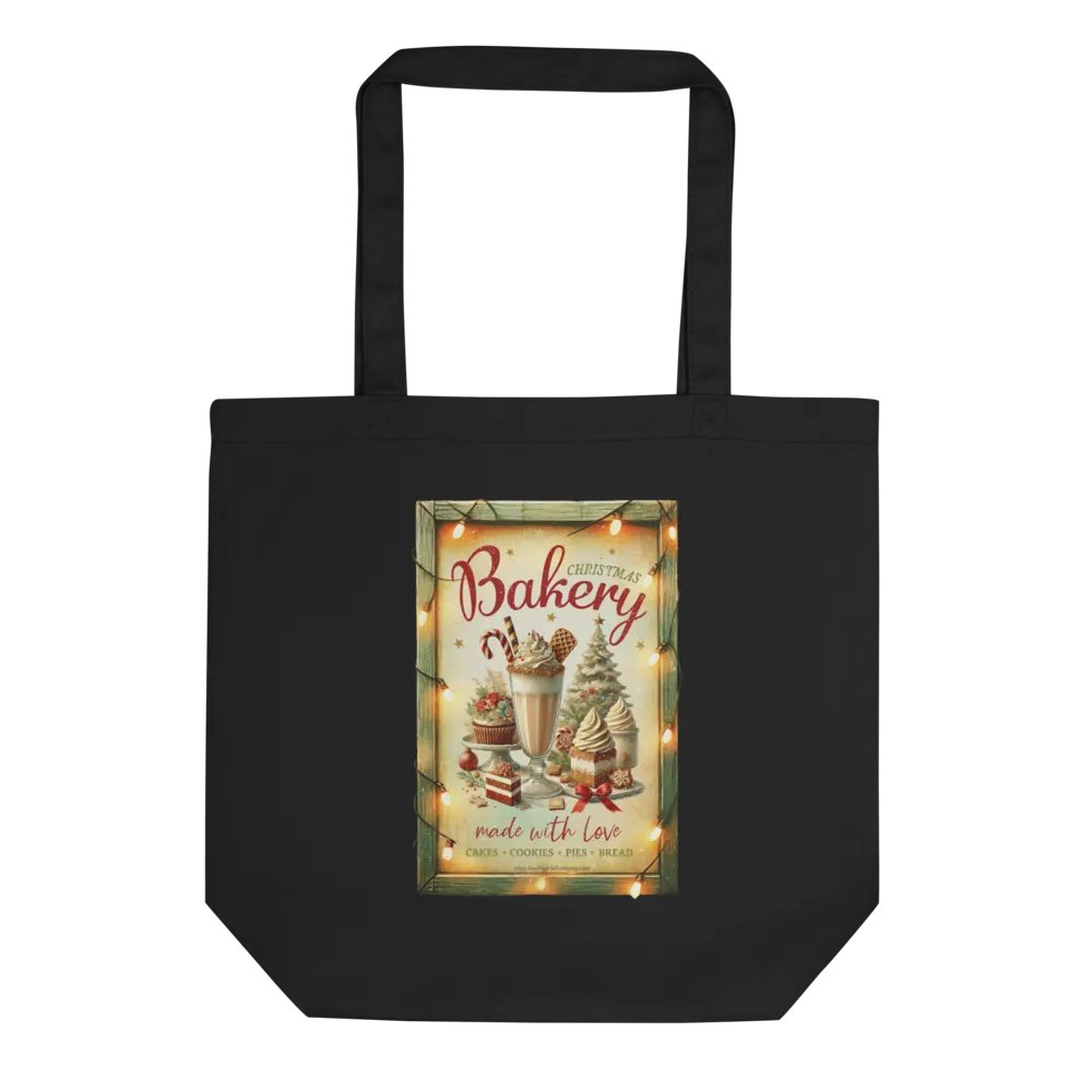 Eco-Friendly totoe bag - Christmas Bakery product image (1)
