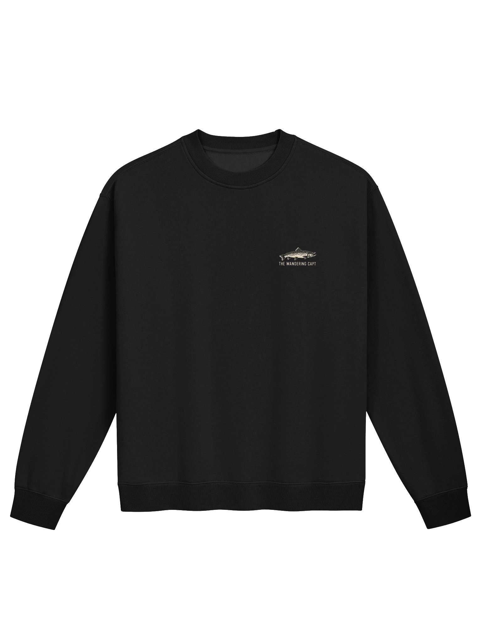 One More Cast. One More Town. | Vintage Trout Crewneck product image (2)