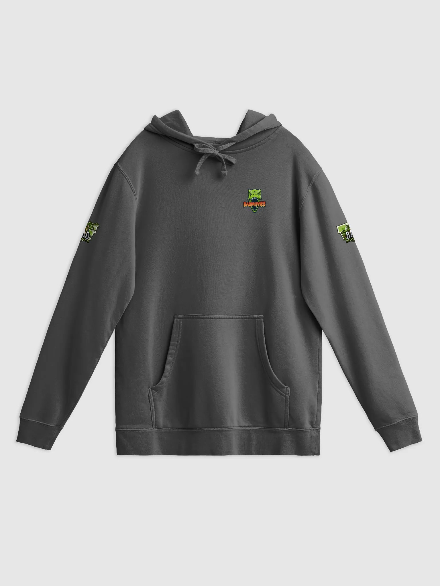 Bad Movies Printed Mechanical Dino Vintage Hoodie product image (1)