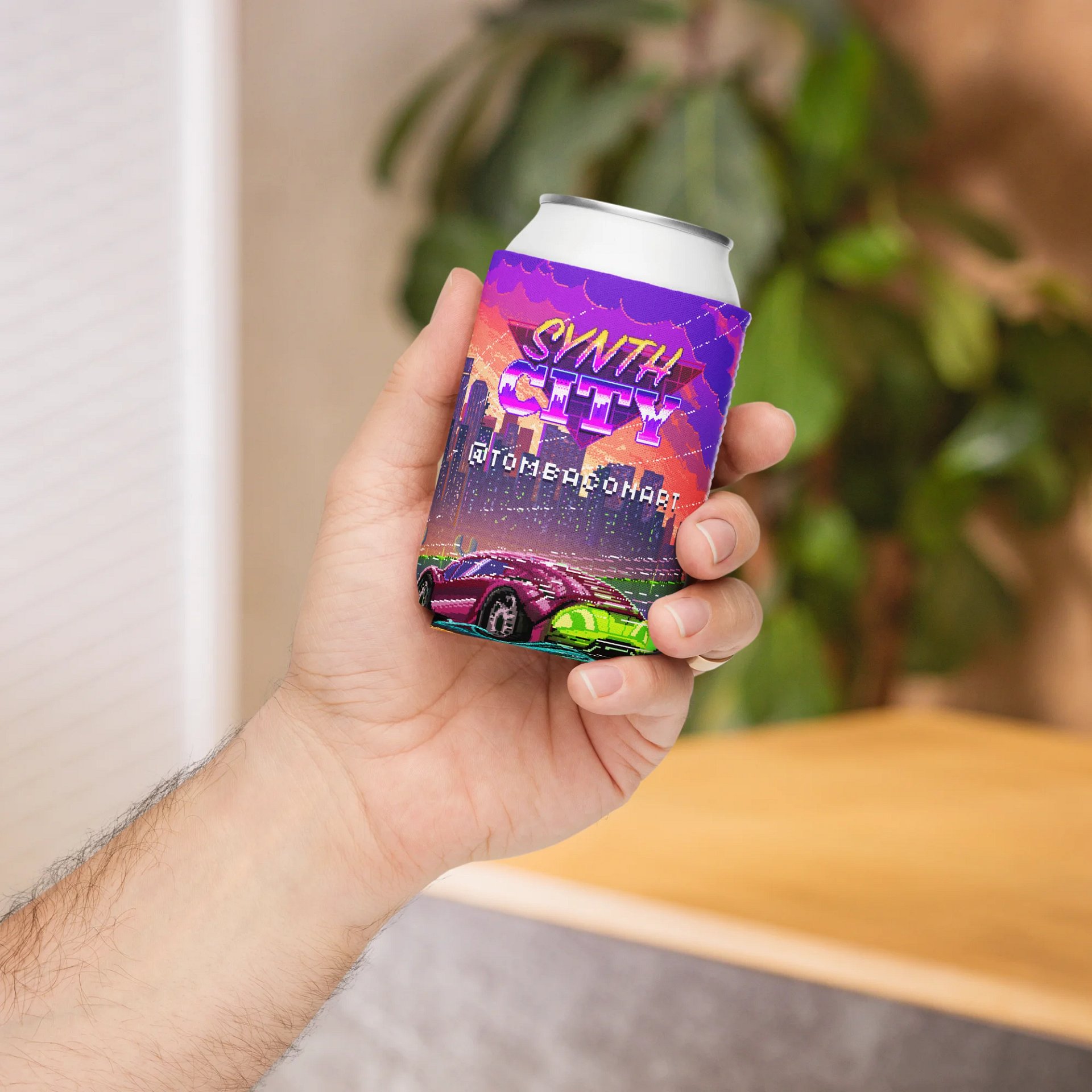 Synth City Super Drive Coozie product image (5)