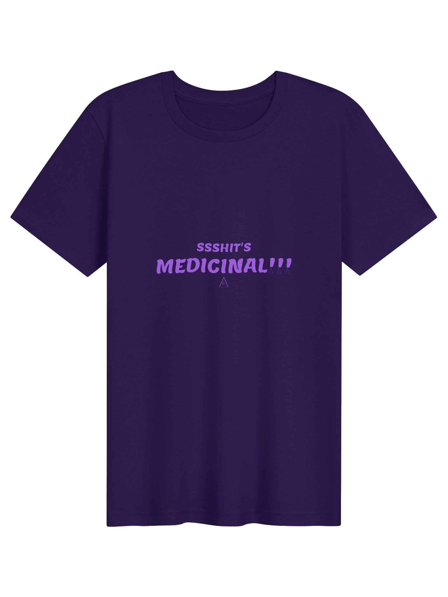 SSSHIT'S MEDICINAL!!! — Tee (Purple) product image (1)