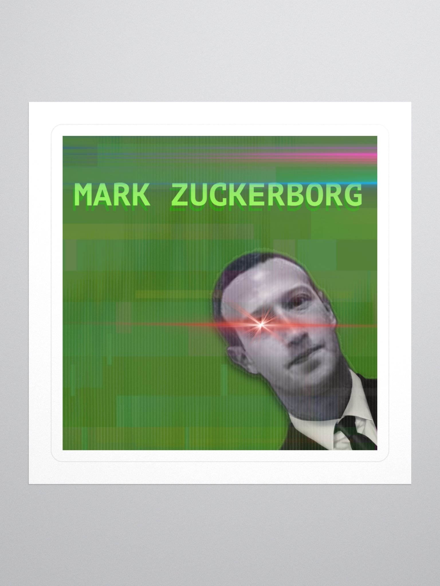 Mark Zuckerborg Sticker product image (1)