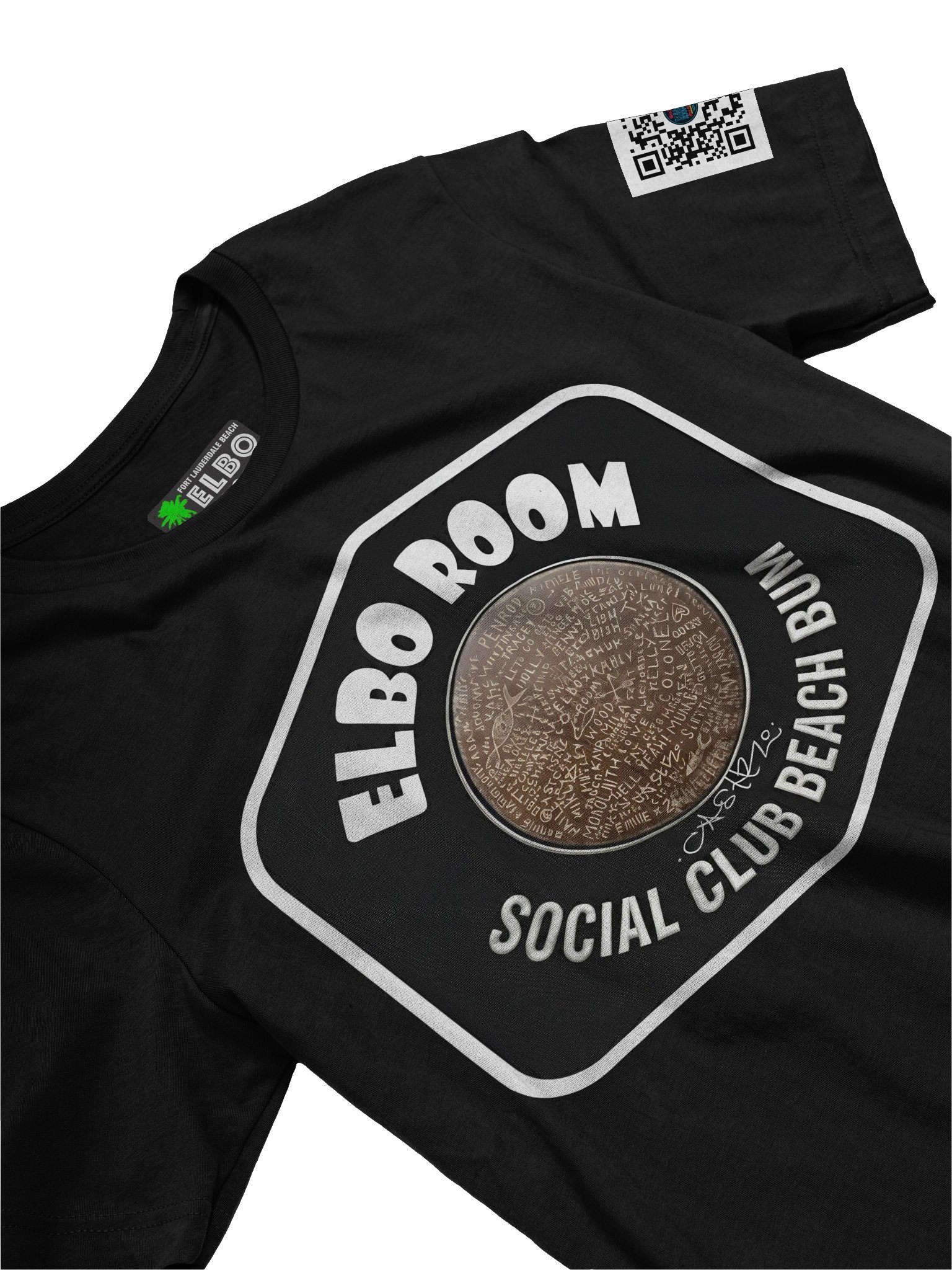 The Elbo Room "Camilo" Carved Barstool Social Club Tee product image (27)