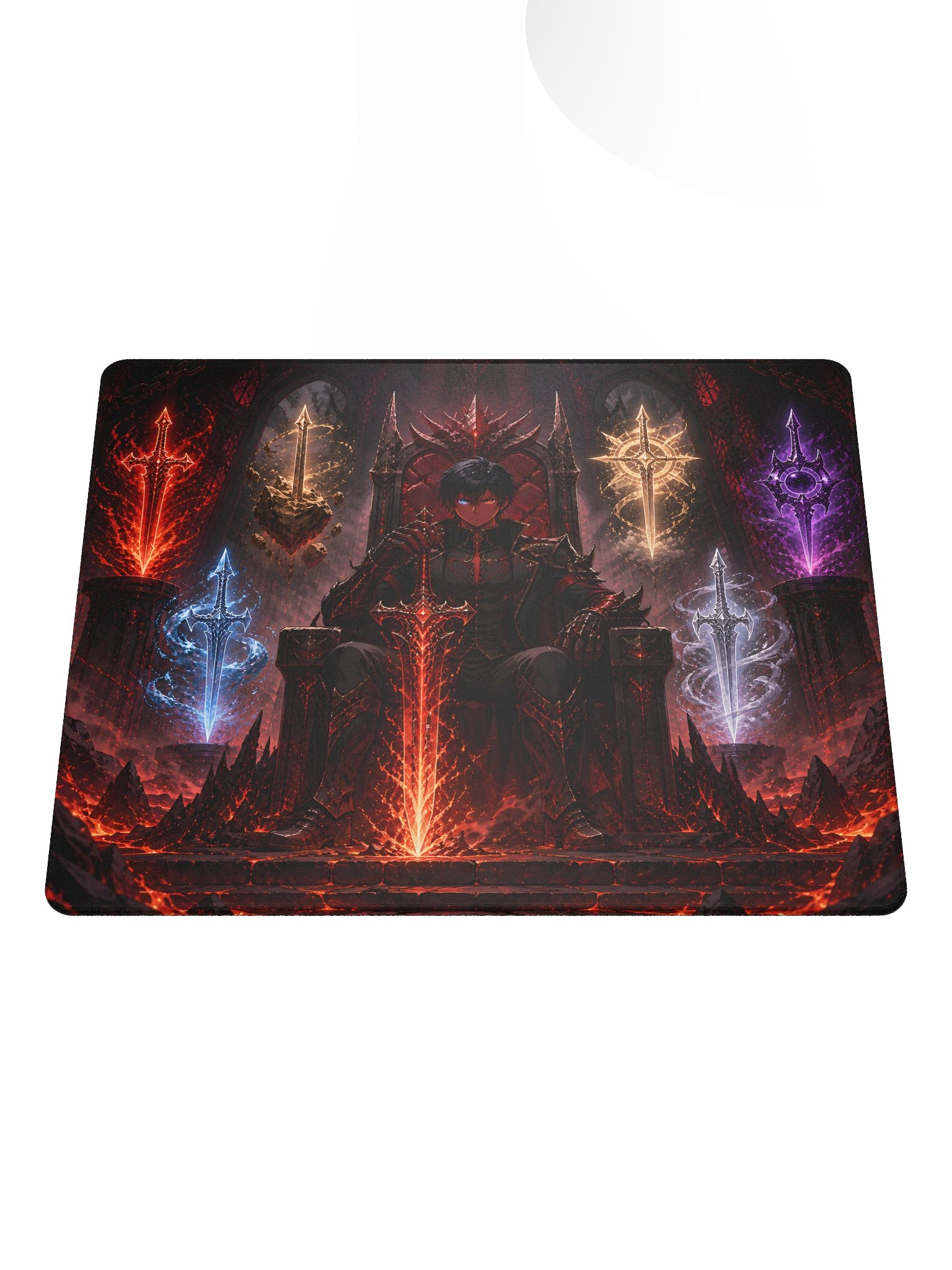 Dark Elemental King Gaming Mouse Pad product image (1)