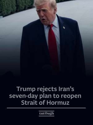 🇺🇸🇮🇷United States President Donald Trump said he has rejected Iran’s seven-day plan to reopen the Strait of Hormuz, arguing that the proposal was not acceptable. Speaking to reporters before departing the White House on Saturday (26 Sep), Trump said Iran wanted an agreement that would allow the strategic waterway to reopen immediately. “I’m rejecting their deal,” Trump said, adding that the United States had “total control” of the Strait of Hormuz and that oil shipments were continuing through the route. Trump said the proposal showed that Iran wanted to reach an agreement, but argued that US pressure had weakened Tehran’s position. He claimed the United States had imposed “the greatest blockade ever” while allowing other countries to continue using the waterway. The comments came after Iranian Foreign Minister Abbas Araghchi said Tehran had conveyed a seven-day plan through Qatar that could restore normal maritime passage and lead to renewed talks with Washington. ℹ️     @The White House  📸 United States President Donald J. Trump stops to speak with the press pool as he departs the White House before heading to the University of Tennessee vs. University of Texas college football game in Knoxville, Tennessee, in Washington, on September 26, 2026.C., United States. (Photo by Andrew Thomas/NurPhoto) #UnitedStates #Iran #Diplomacy #Geopolitics #WorldNews