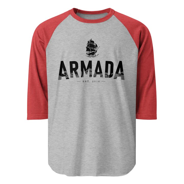 Armada Dodgeball Club Raglan Tee product image (2)