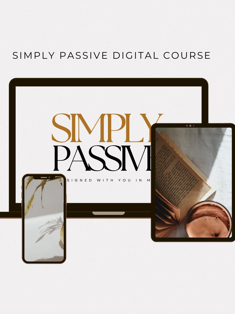 Simply Passive - Designed with You in Mind product image (1)