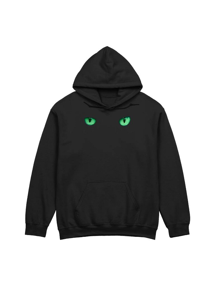 CAT EYES GREEN HOODIE product image (1)