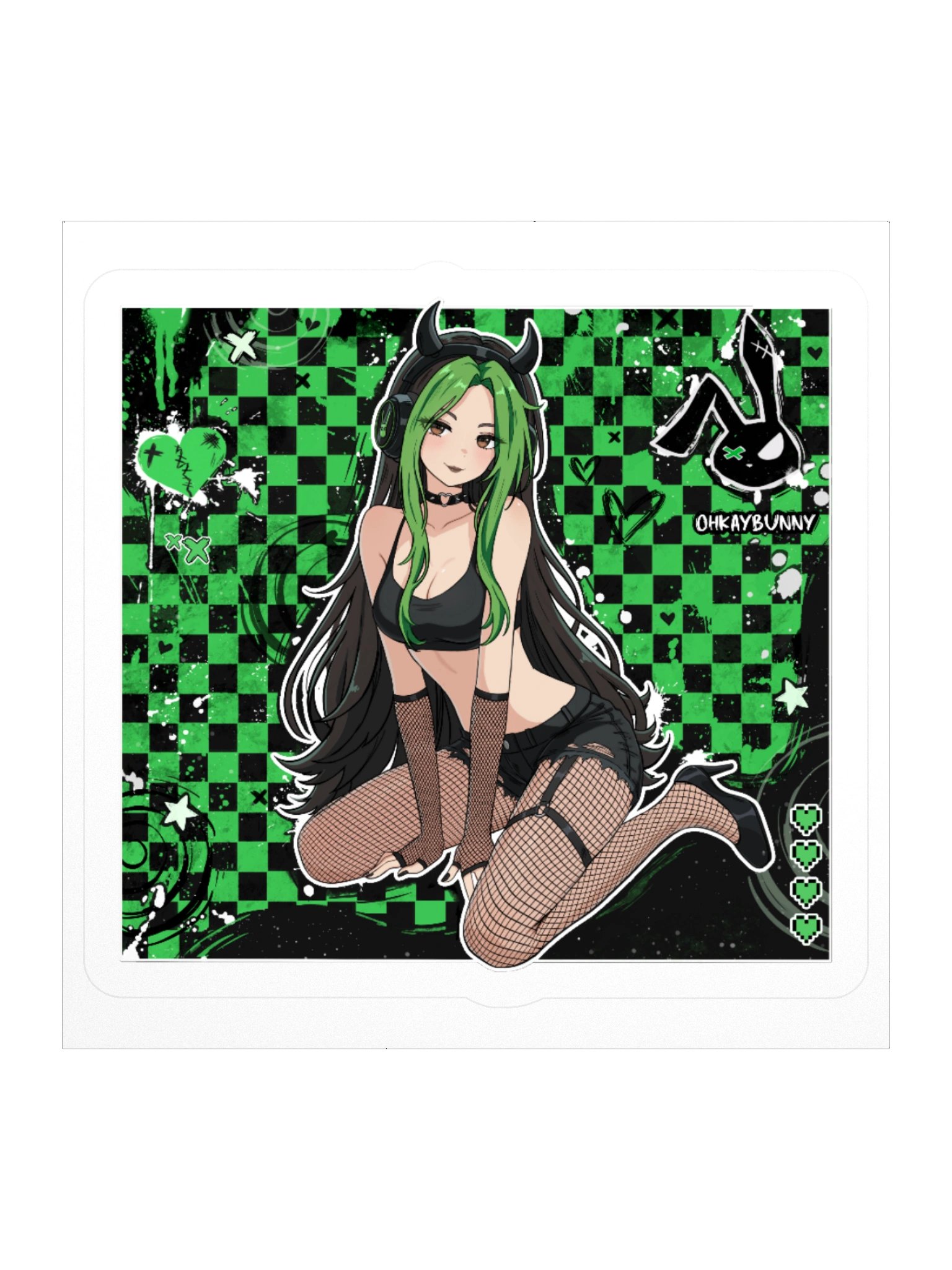 Checkered Sticker product image (3)
