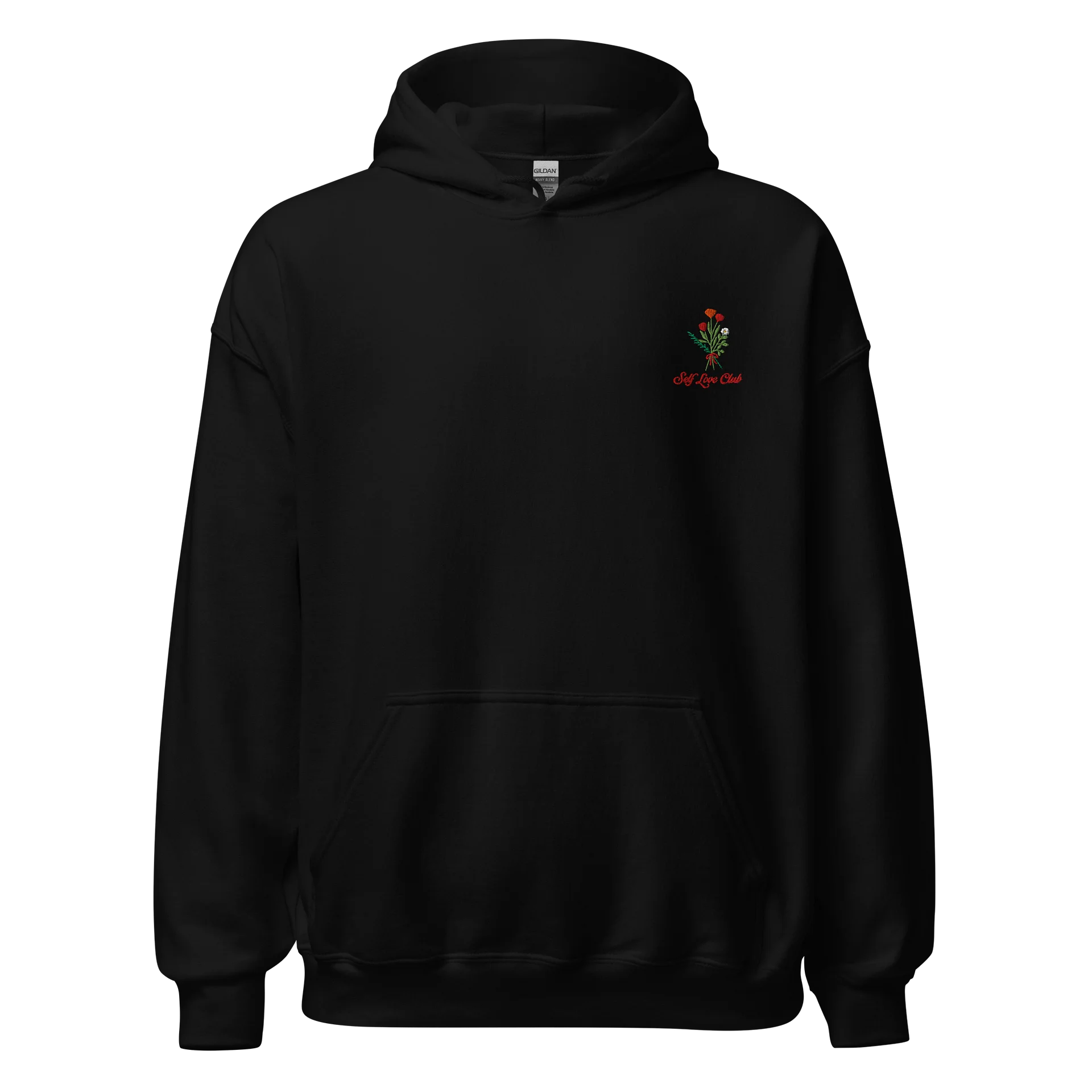 self love club embroidered hoodie product image (1)