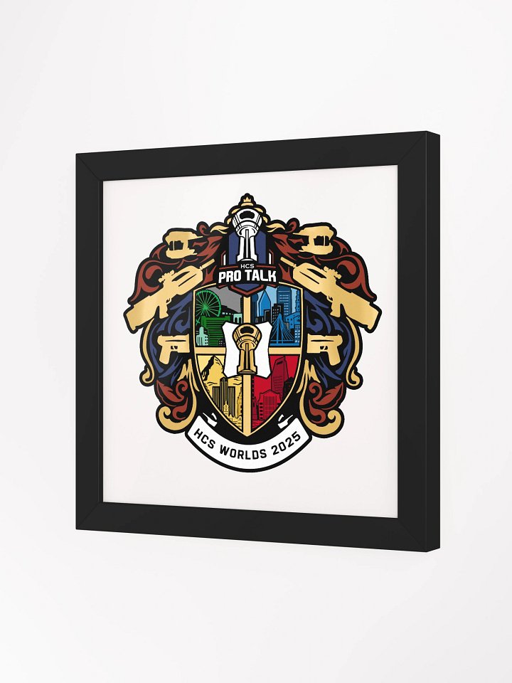 HPT x Worlds Framed Print product image (5)