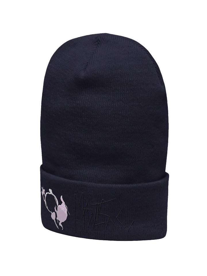 Abstract Winter Eclipsed Soltice Beanie (unlimited) product image (2)