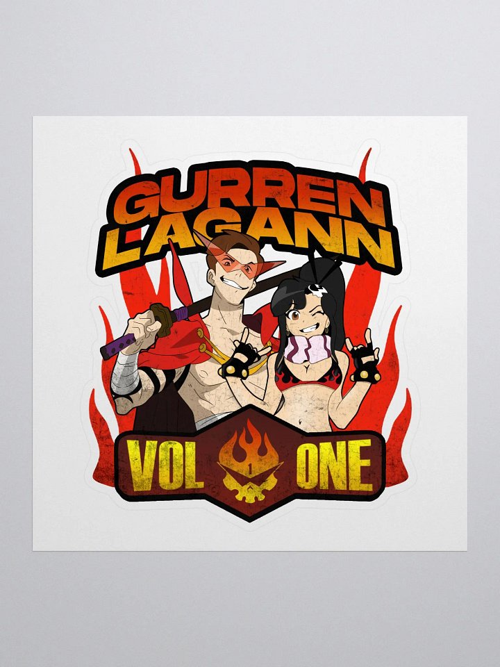 V1 Gurren Lagann Sticker product image (1)