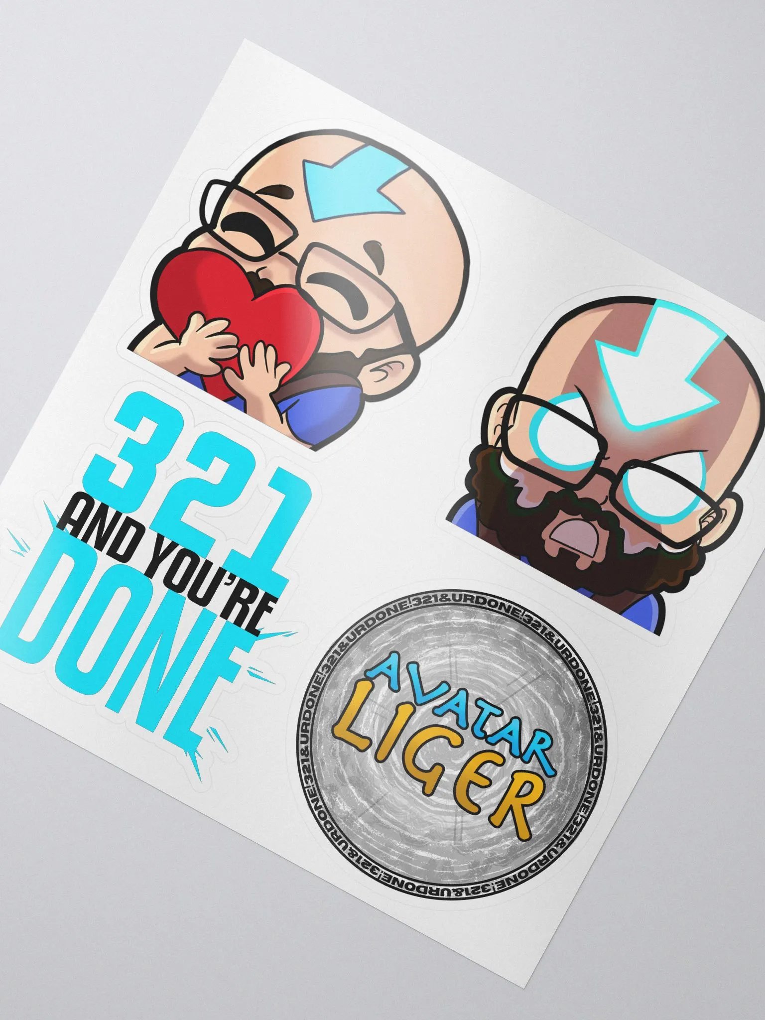 Liger Sticker Pack 1 product image (2)