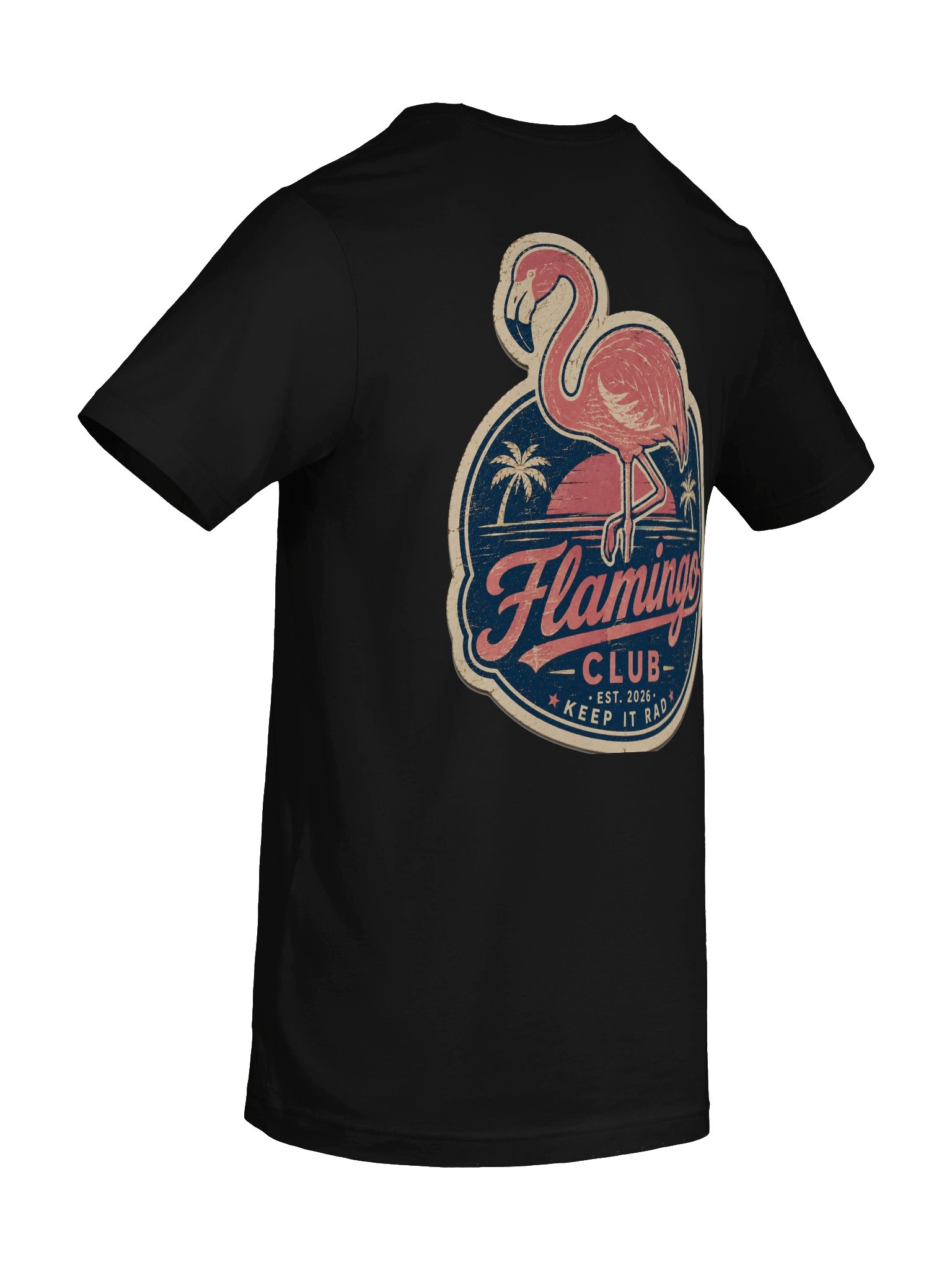 Keep It Rad Flamingo Club Tee product image (8)