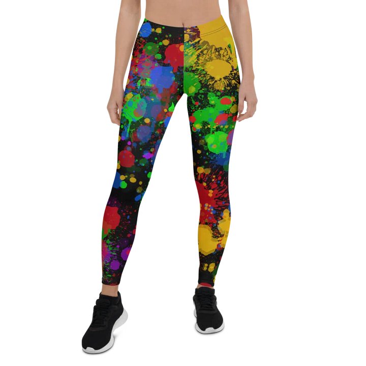 JokersVibe Graffiti Style Leggins product image (1)
