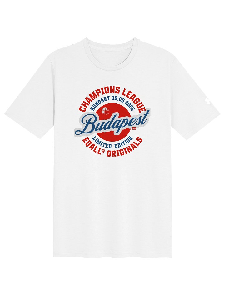 EQALL® ft. Under Armour® Unisex Athletic Tee_Champions League_Red Blue product image (1)