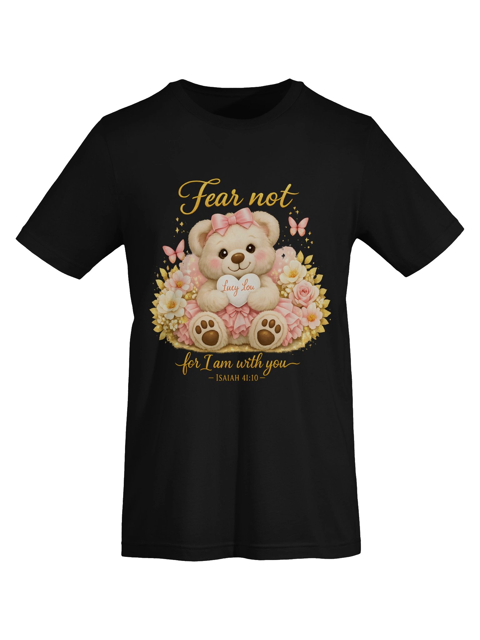 Fear Not Teddy Bear Faith Tee product image (47)