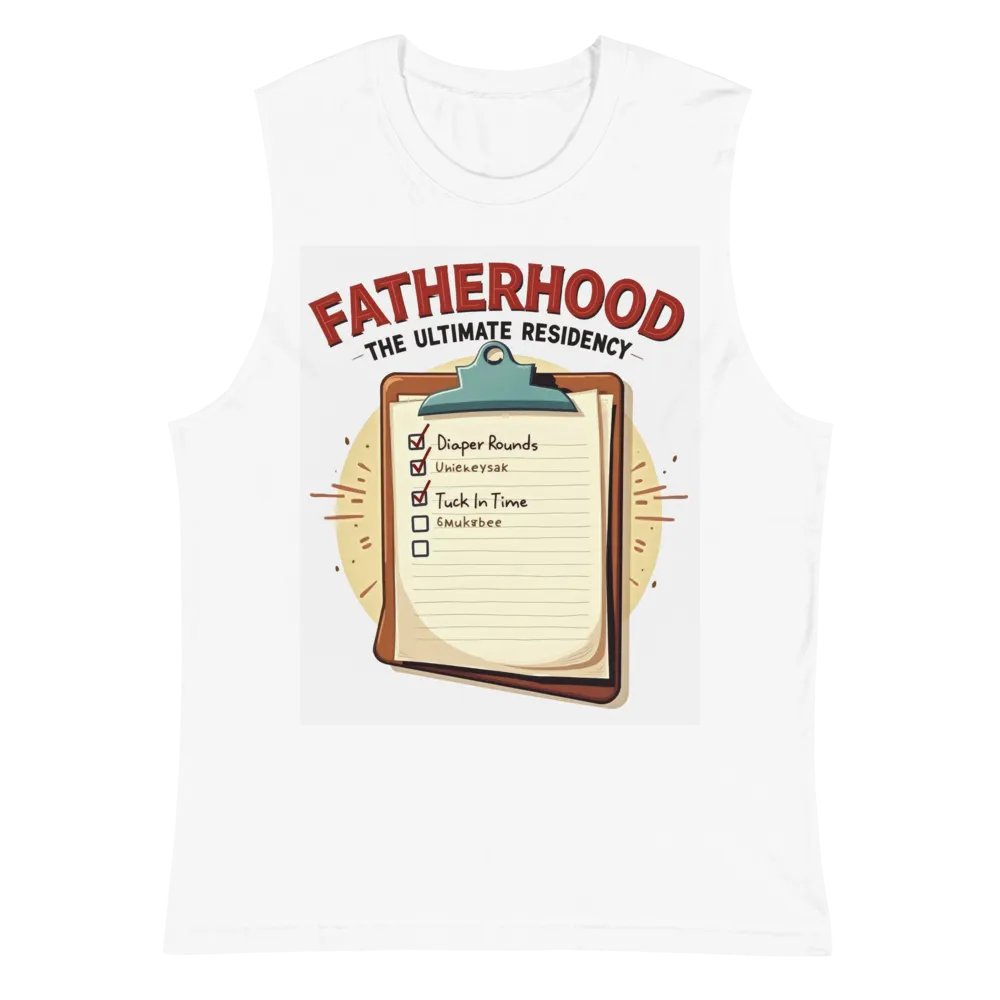 Fatherhood Checklist Muscle Tank product image (2)