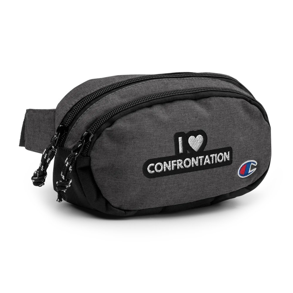 I <3 Confrontation (B&W 2) champion fanny pack product image (3)