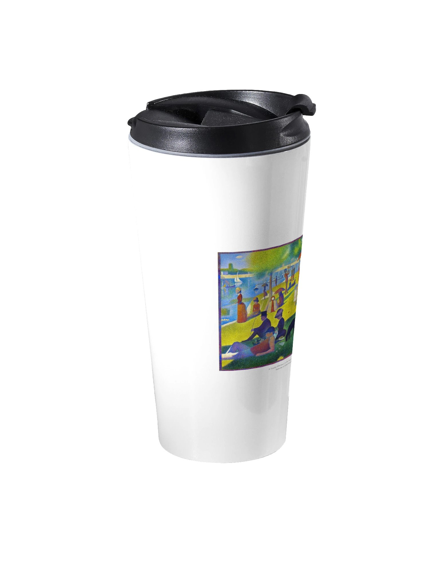 A Sunday Afternoon on the Island of La Grande Jatte — Travel Mug product image (2)