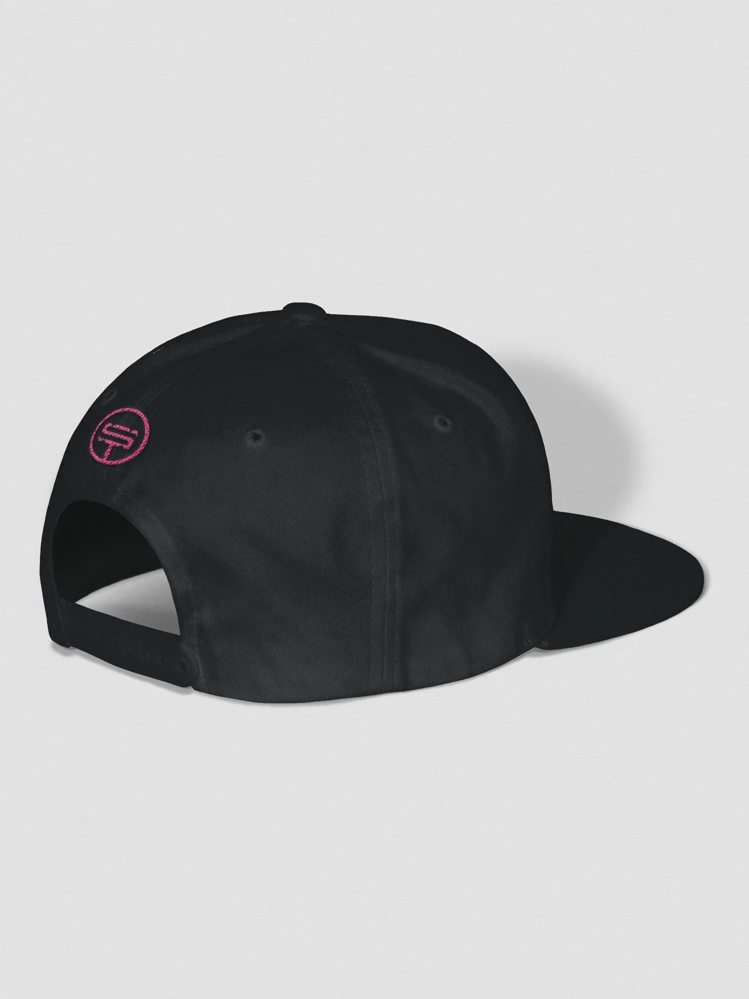 Smashley Pink S Logo Snap-Back Cap product image (4)