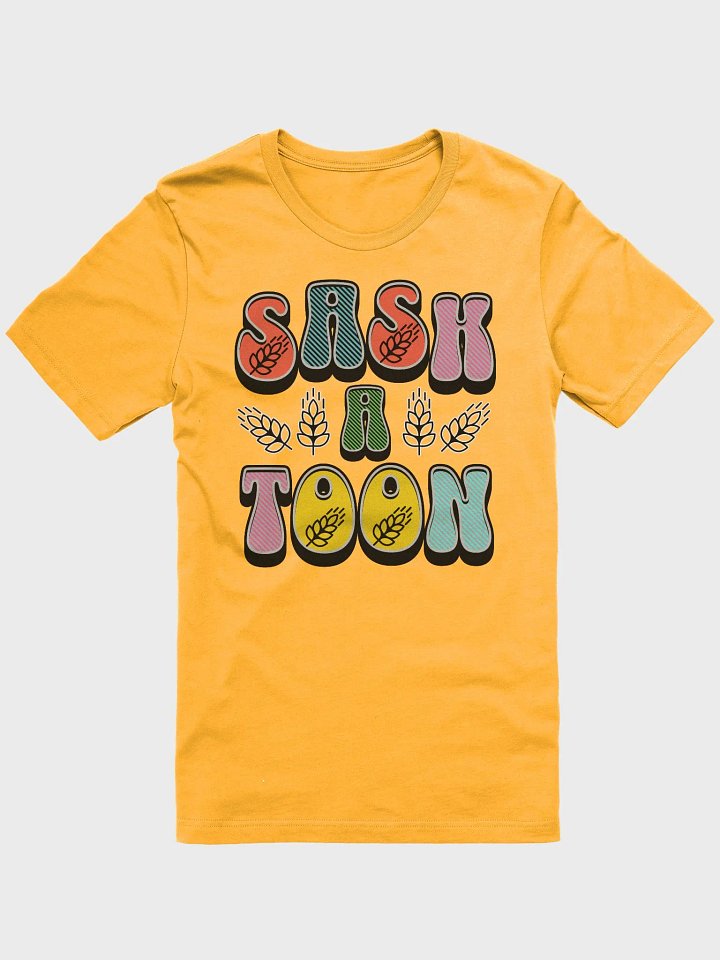 Saskatoon Block Letter Stylized T-Shirt product image (1)