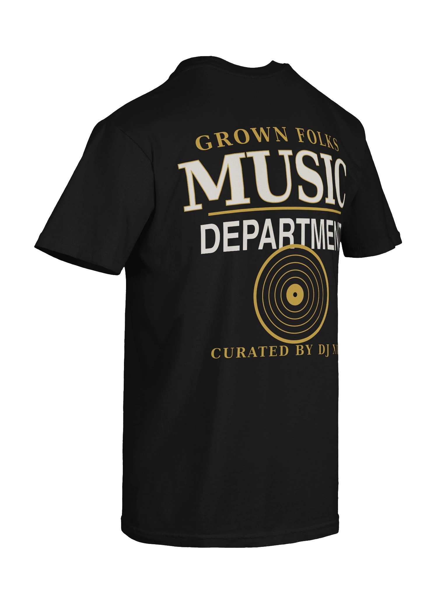 Grown Folks Music Department T-Shirt — Curated by DJ XTC product image (8)