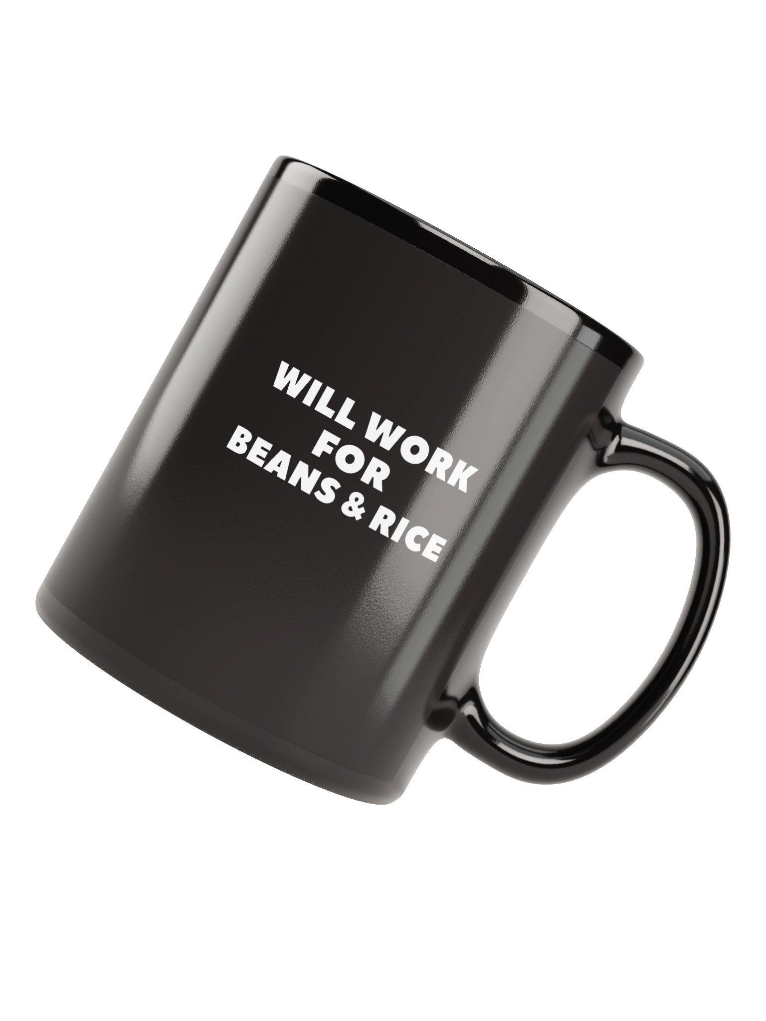 Will Work for Beans & Rice Mug product image (7)