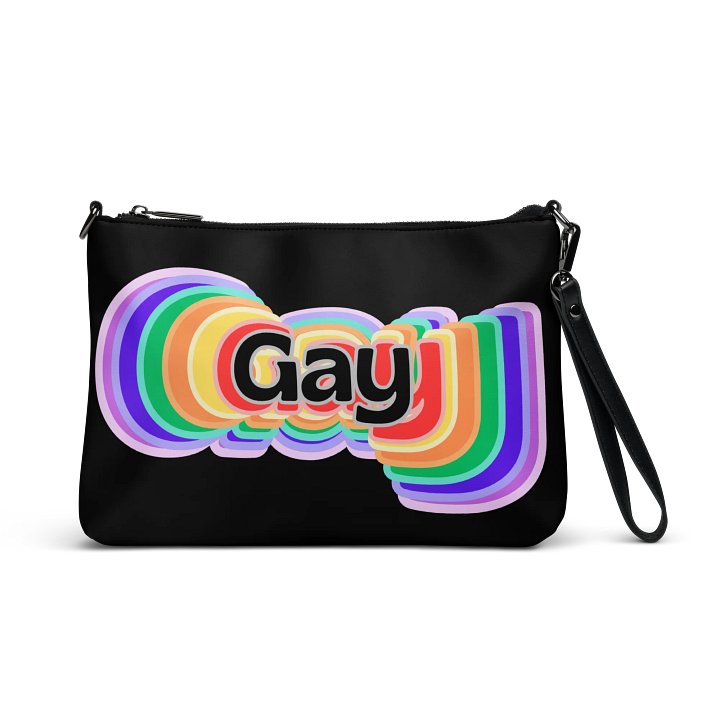 LGBTQIAP2S+ 2025, Rainbow Gay, Cross-body Bag product image (1)