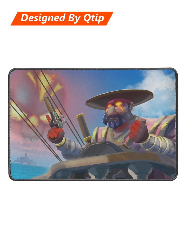 the crud helm desk mat (12" x 18") product image (1)