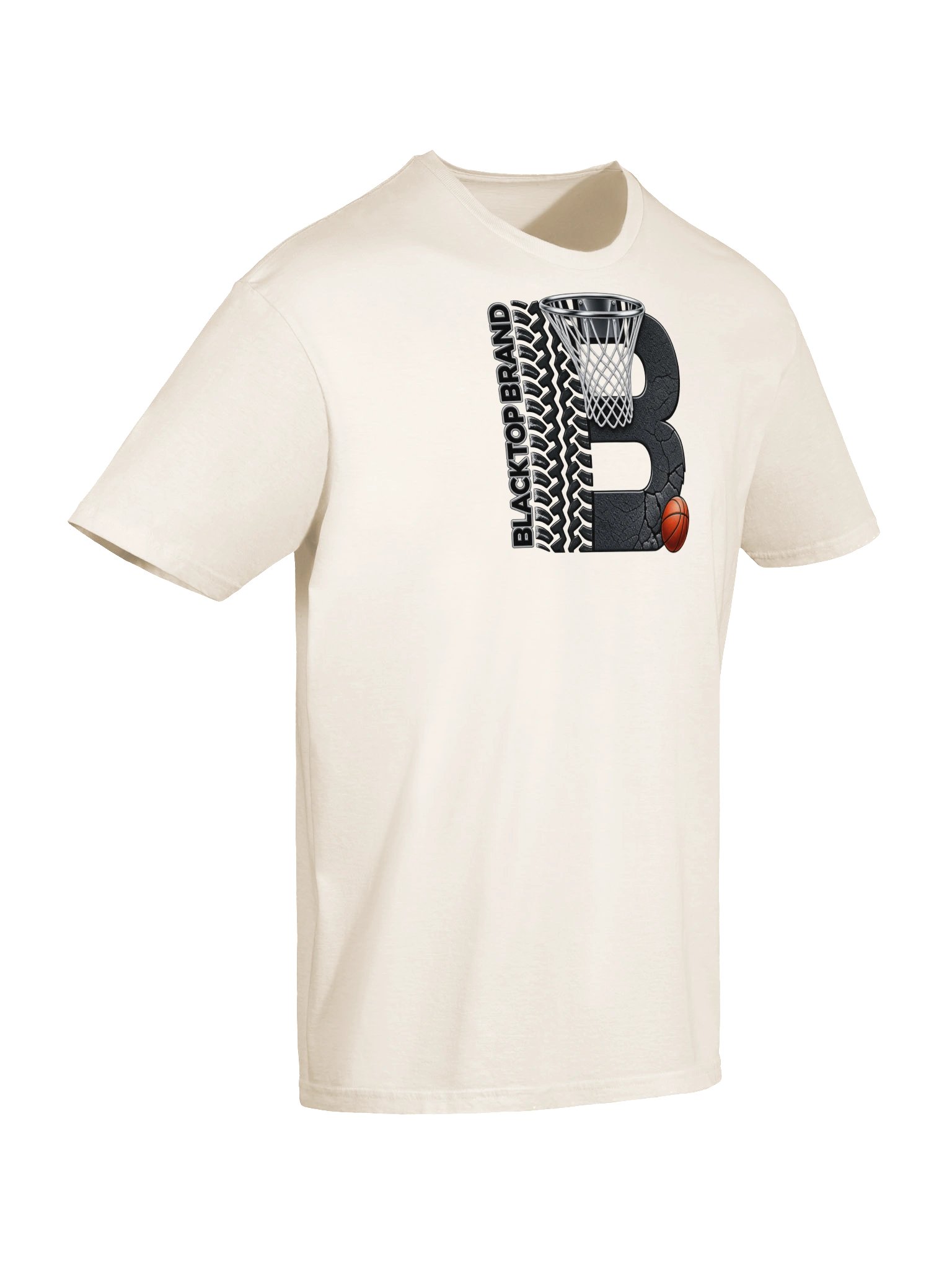 Blacktop Brand Basketball Logo Tee product image (6)