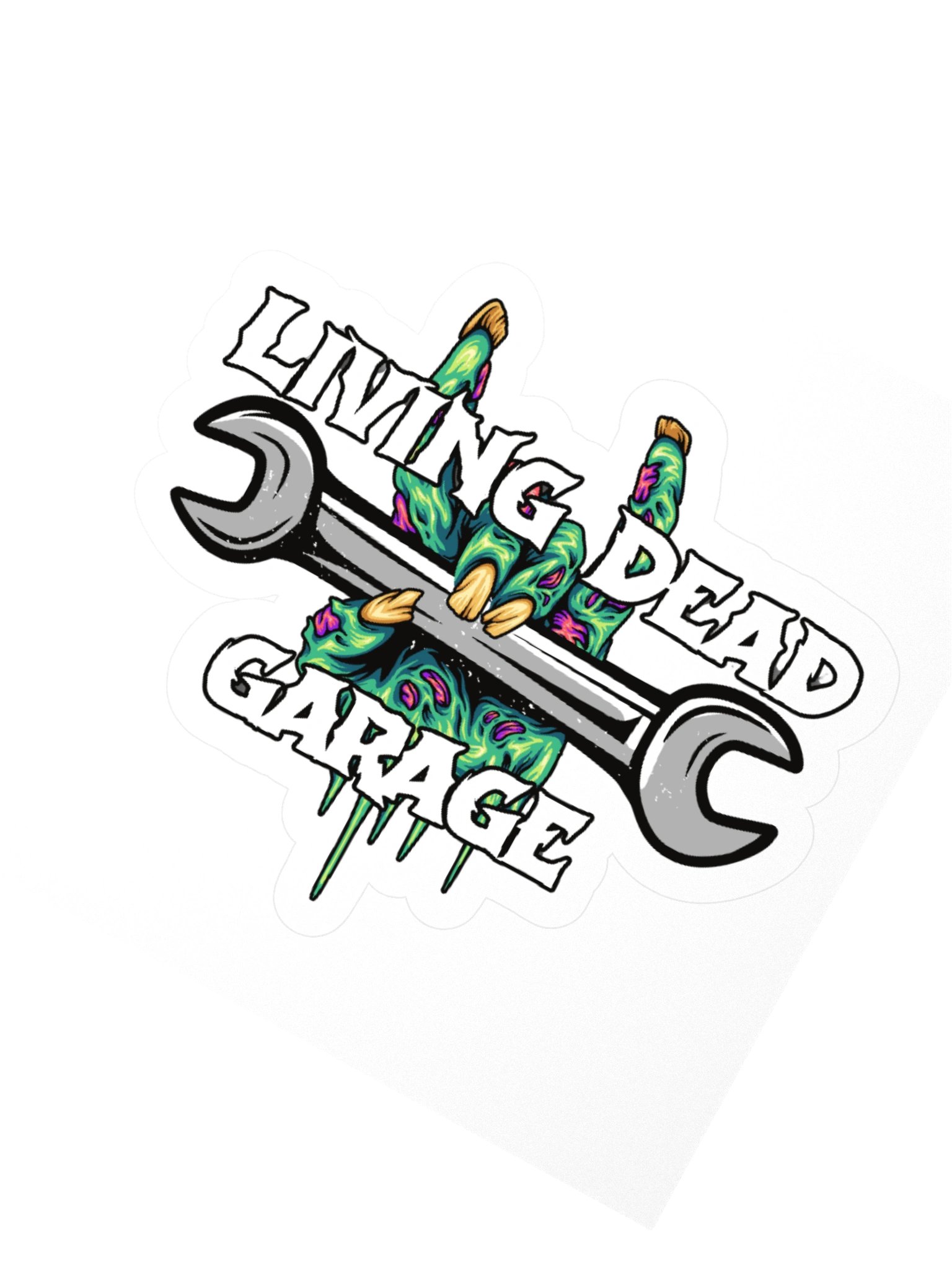 Living Dead Garage Sticker product image (4)