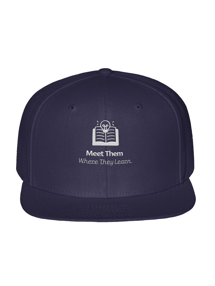 Essential Snapback Cap: Meet Them Where They Learn product image (3)