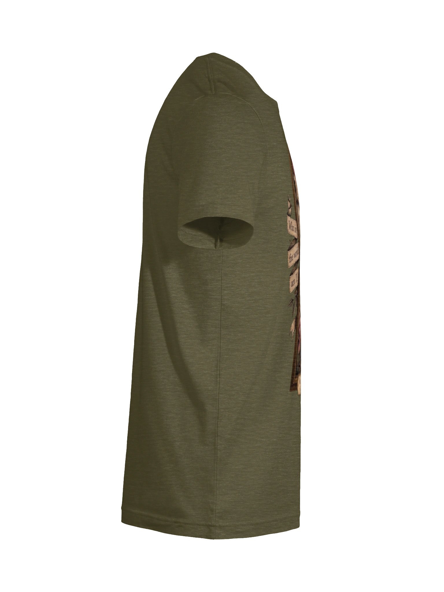 Alice in Wonderland Shirt, Surreal Keyhole Wonderland Tee product image (11)