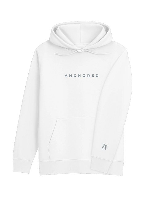 ANCHORED ORGANIC UNISEX HOODIE