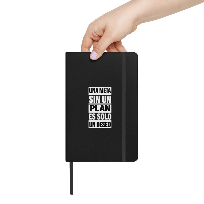 Cuaderno Motivacional de Tapa Dura “Una Meta Sin un Plan” product image (8)