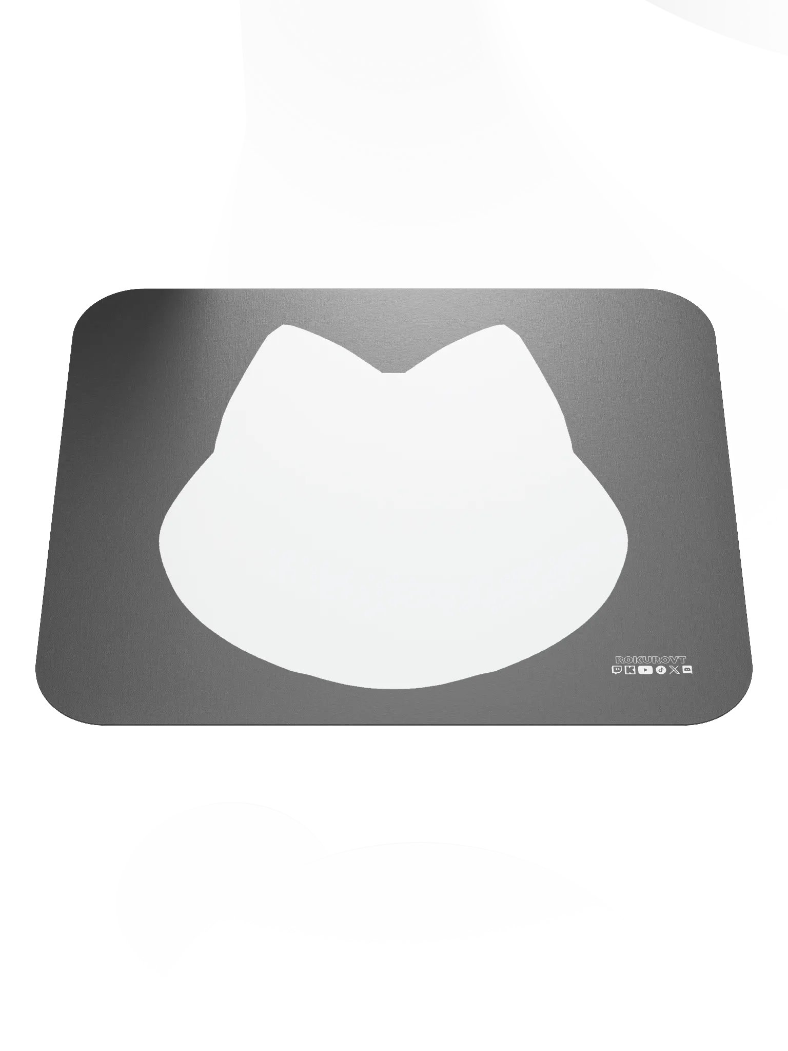White Logo Mouse Pad product image (1)