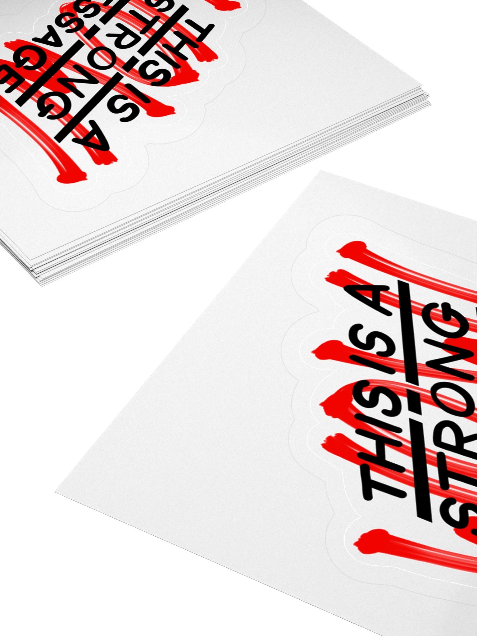 WOW THIS IS A STRONG MESSAGE sticker product image (10)