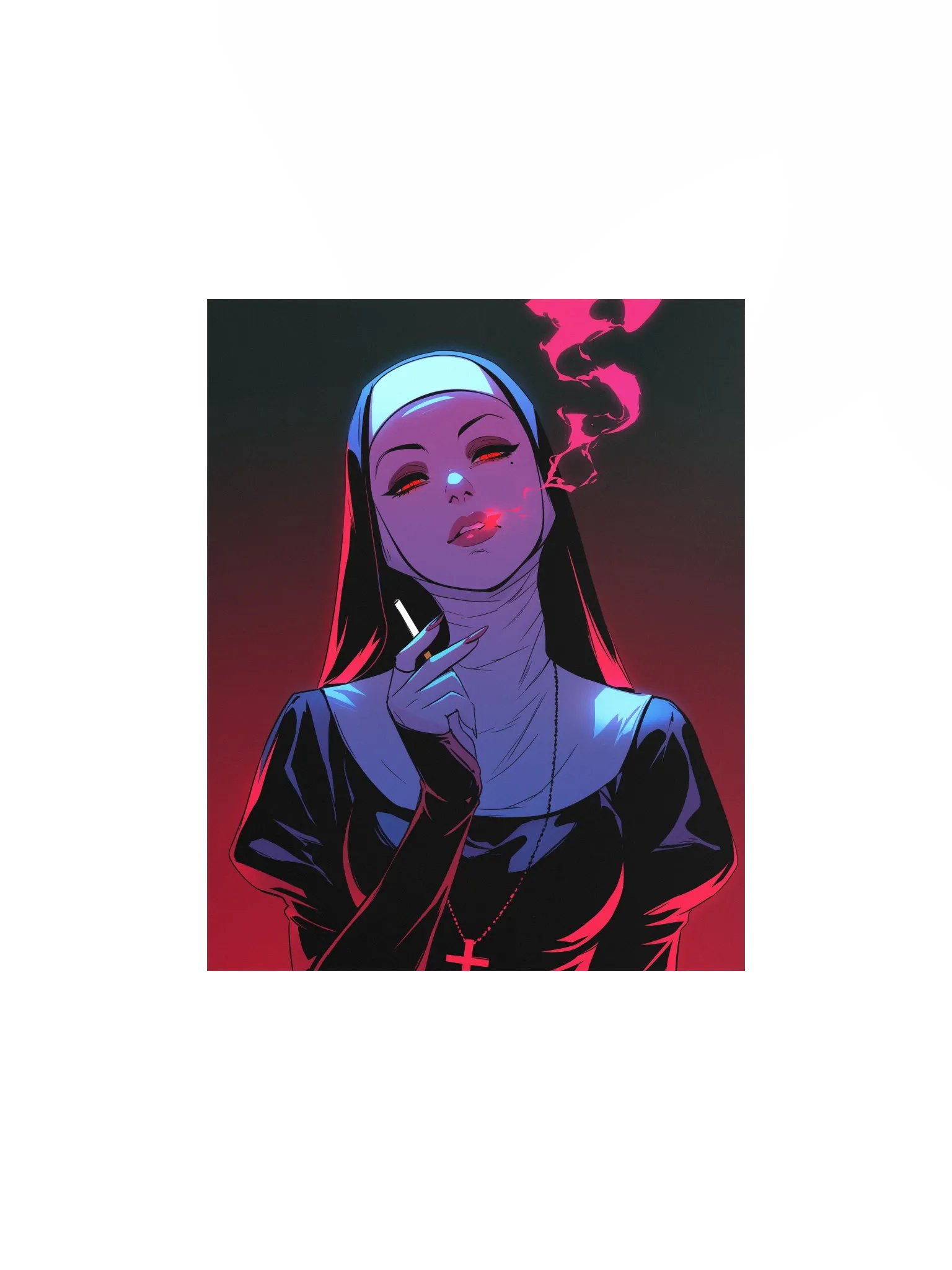 Neon Sister Matte Poster product image (6)