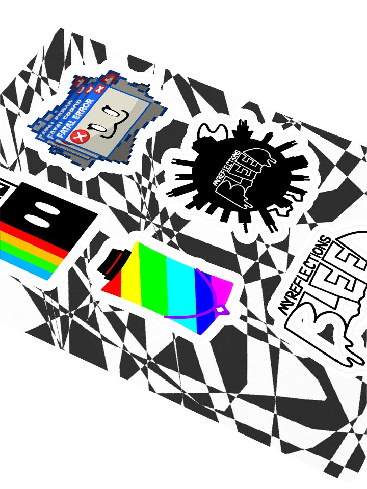 My Reflections Bleed: Sticker Sheet product image (2)