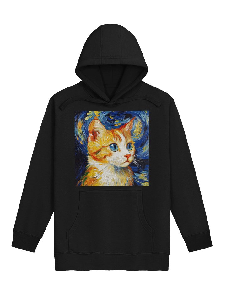 Starry Night Cat Hoodie product image (2)